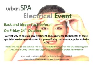 Electrical Event at Urban Spa!