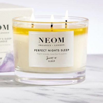 NEOM Perfect Night's Sleep Candle (3 wick)